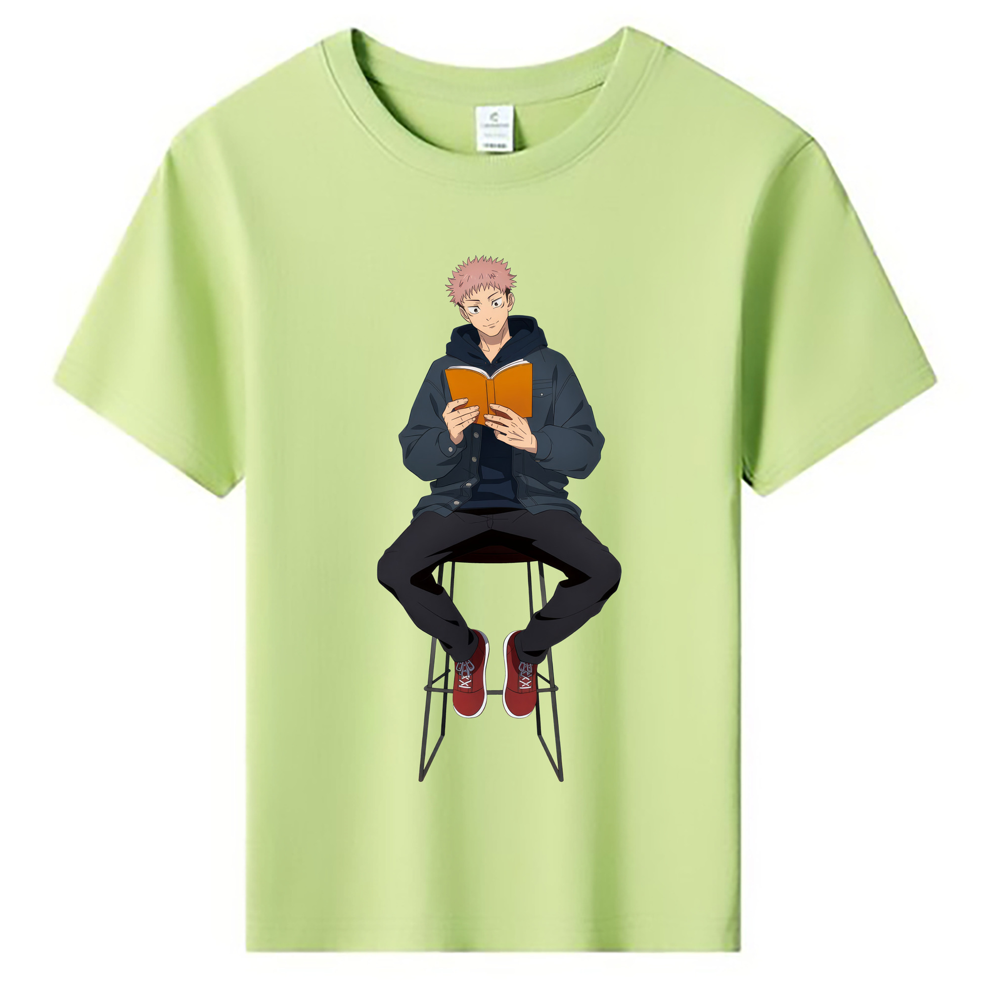 （画像用） 呪術廻戦 Jujutsu Kaisen 綿100％キッズTシャツ（フロントプリント）